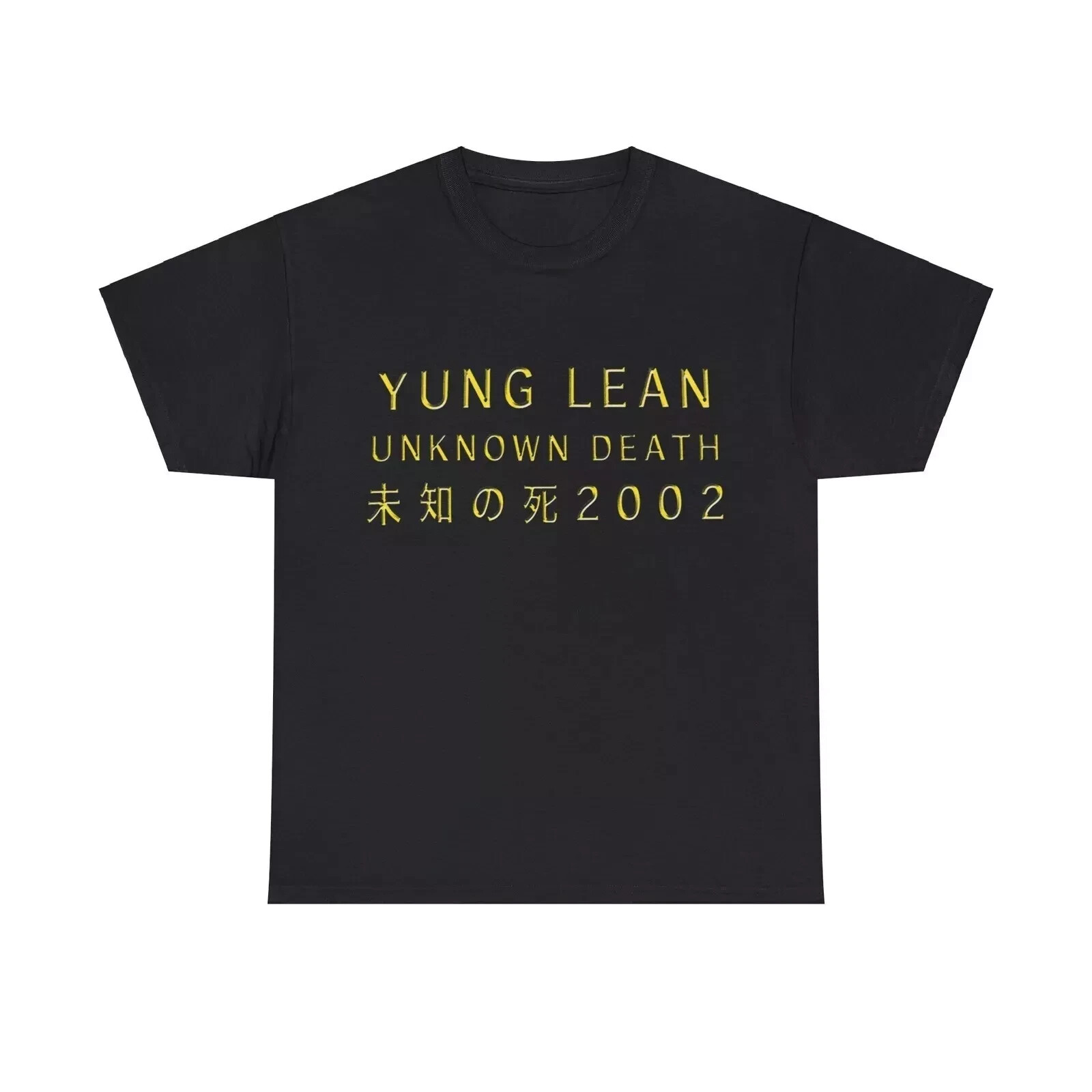 Yung Lean Unknown Death 2002 Album Tour Merch Tee T-Shirt - All Colors and Sizes gallery