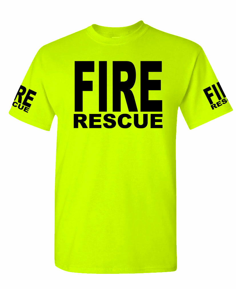 Fire Rescue – High Visibility – Unisex T-Shirt