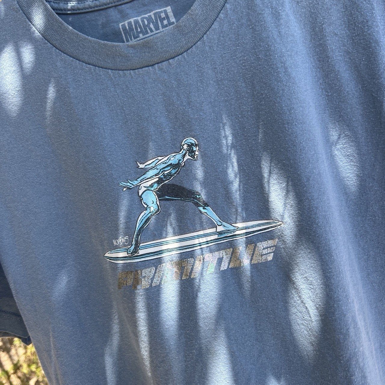 Primitive marvel silver surfer shirt gallery