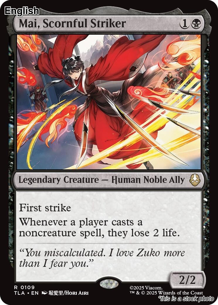 Mai, Scornful Striker EN [TLA – 109] – NM TCG MTG