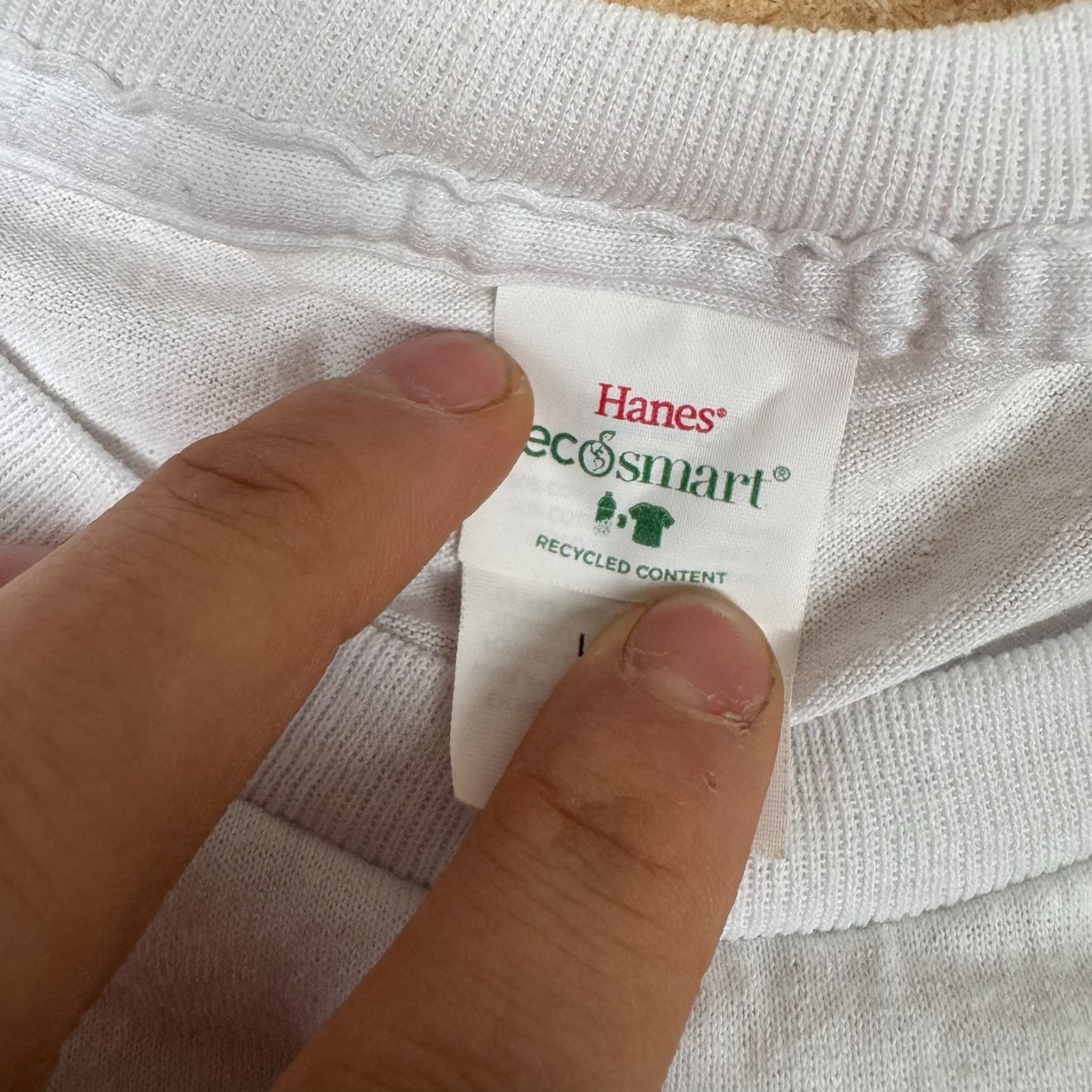 Hanes EcoSmart Men’s White T-Shirt Continental Soccer League Campeon 2022 L gallery