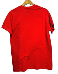 GILDAN US Marines UNISEX SIZE MEDIUM NWOT Military Graphic T-Shirt RED/YELLOW