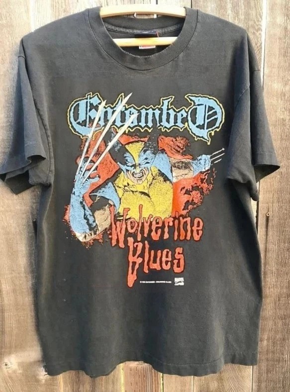 Entombed - Wolverine Blues 1993 Charcoal Remake Design Unisex T shirt S-5XL gallery