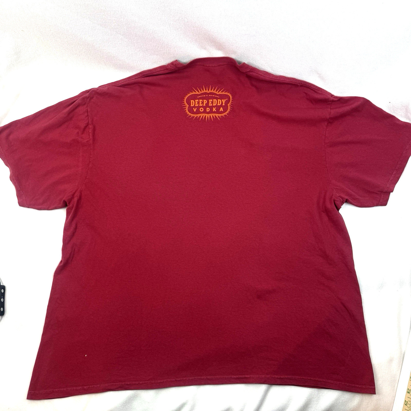 Rare Deep Eddy Vodka Tee Comfort Colors Ruby Soda Lime Mixed Drink Austin XXXL gallery