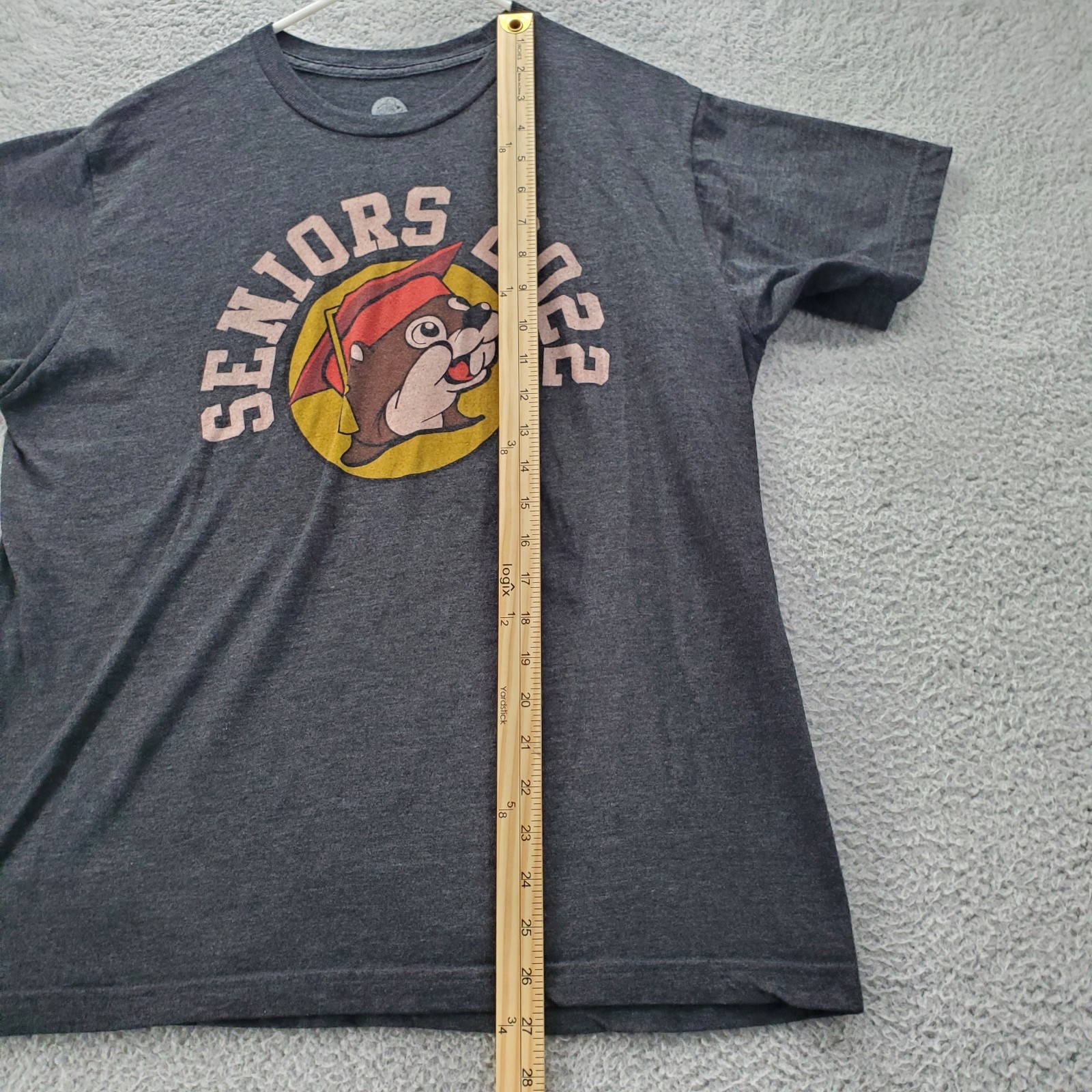 BUC-EE'S T Shirt Adult Large Seniors 2022 Gray gallery