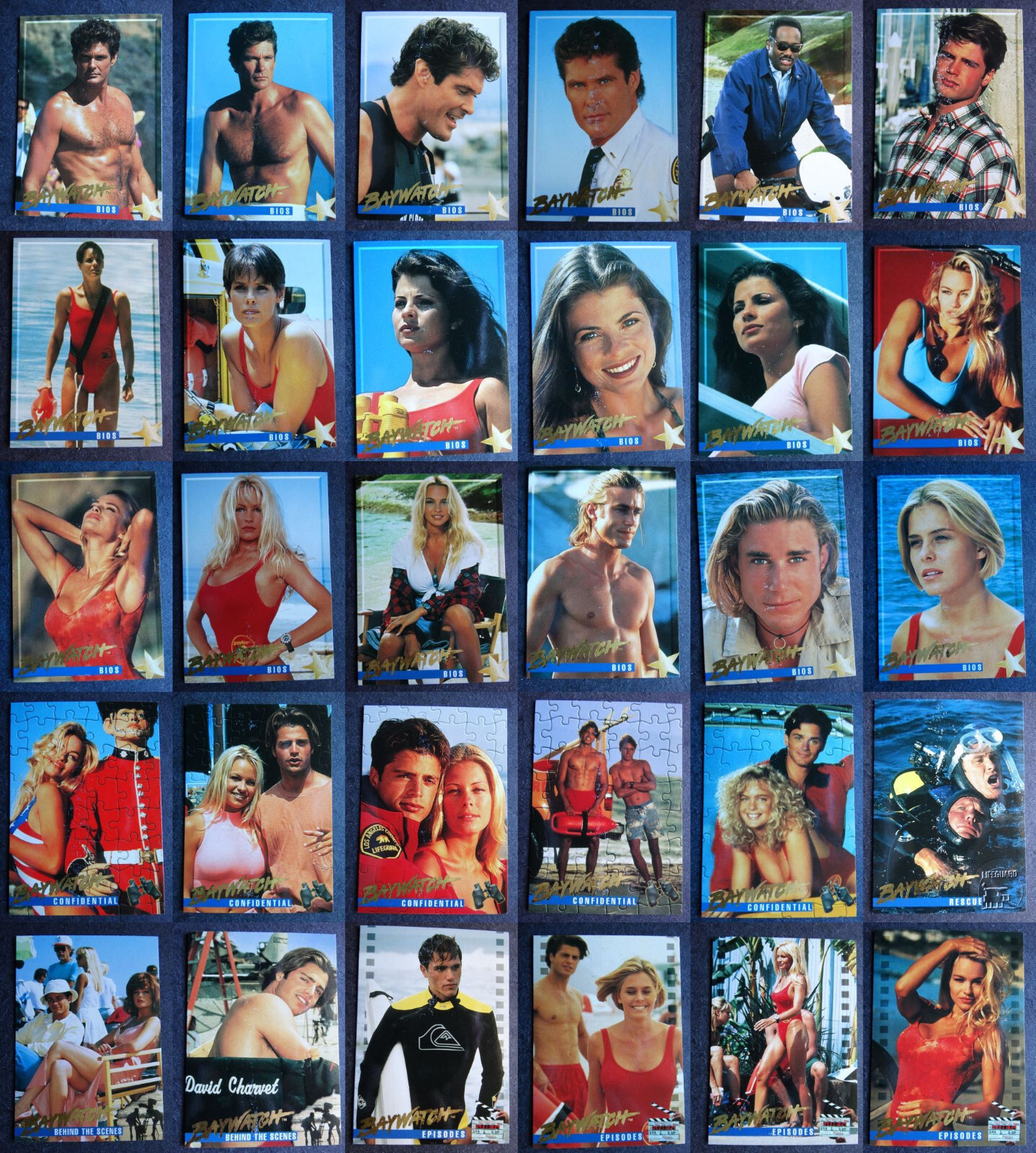 1995 Sports Time Baywatch Tv Show Trading Card Complete Your Set You U Pick 1-99