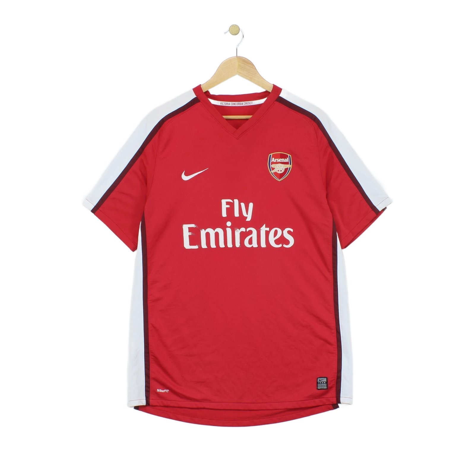 Arsenal 2008-10 Football Shirt Mens Size XL Red Home Jersey Vintage gallery