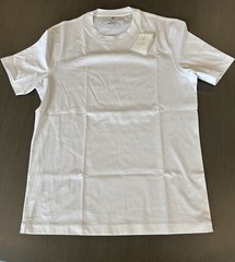 Brunello Cucinelli REGULAR FIT Men’s White Crewneck Short Sleeve T-Shirt S