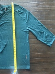Comfrt Long Sleeve Shirt Men’s Large Teal Green Soft Stretch Casual Lounge