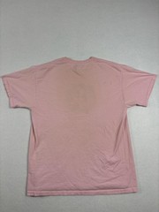 Pink Seminoles heavily distressed tee