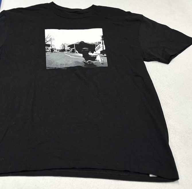 Reebok Men's Regular Fit Short Sleeve Graphic T-Shirt, Black, Size M gallery