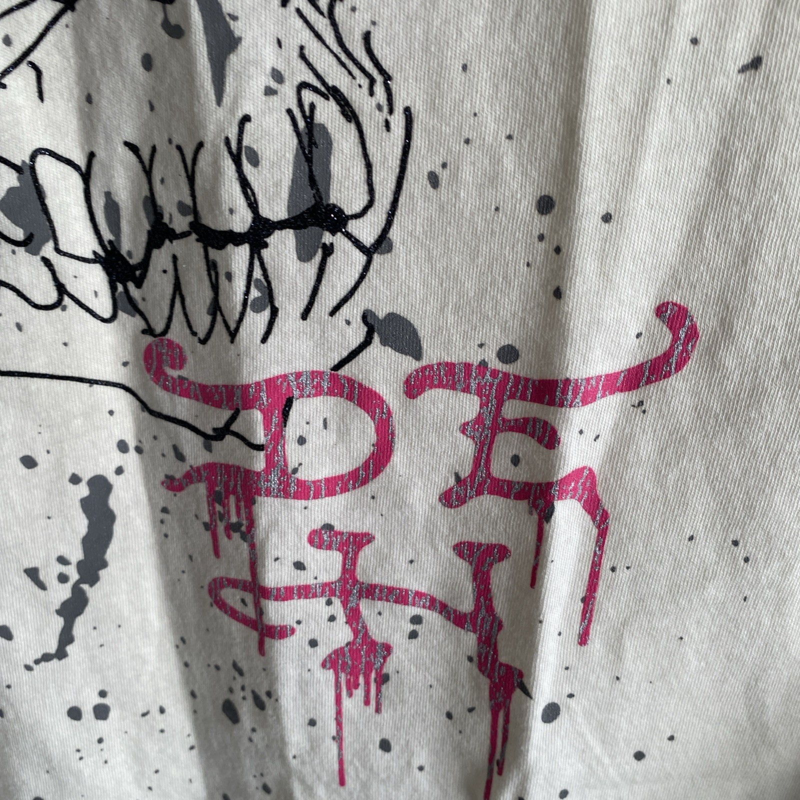 Vtg Y2K Style Ed Hardy Destroy Punks Not Dead Tattoo Tee Tank Skull Sz XXL gallery