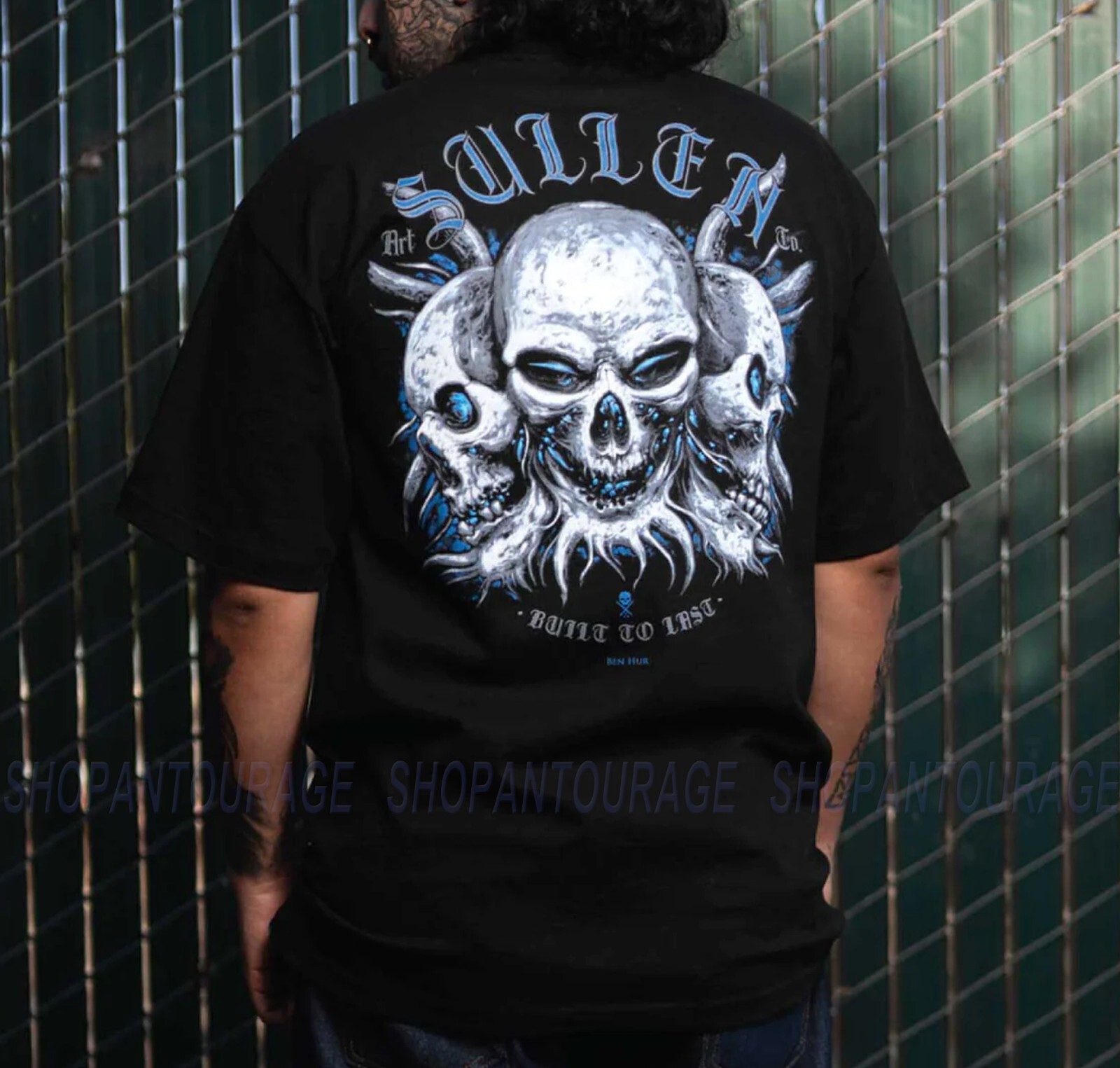 Sullen Art Collective Hur Skulls Standard Fit SCM6910 Short Sleeve Men`s T-shirt gallery