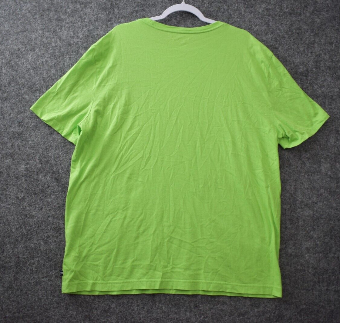 Nautica Shirt 2XL Green Blue Flags Graphic Cotton Sailing Competition Nautical gallery