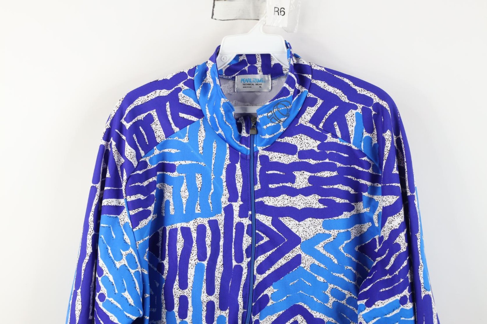 Vtg 90s Pearl Izumi Mens XL Abstract 1/4 Zip Bicycle Cycling Jersey Shirt USA gallery