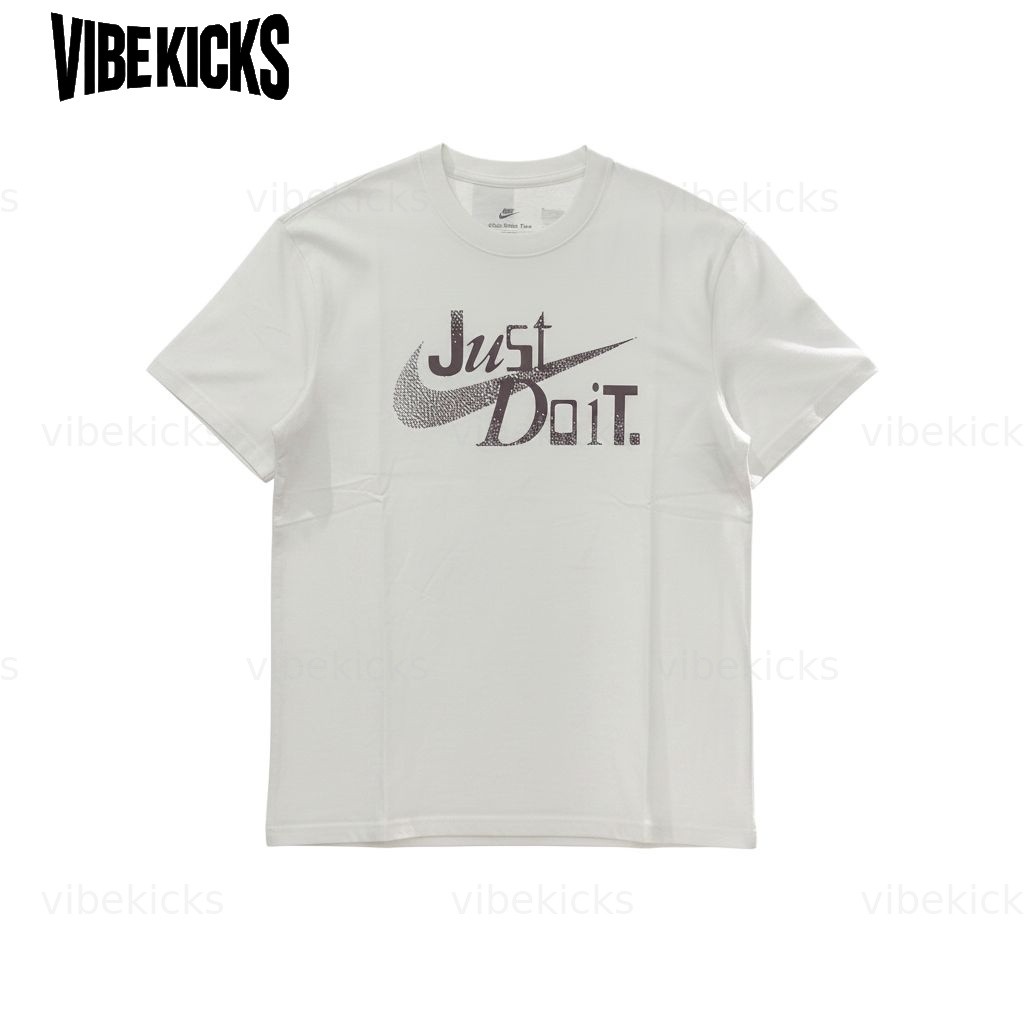 Nike T Shirts Unisex White Crew Neck Moderate IH1376-100 Men New