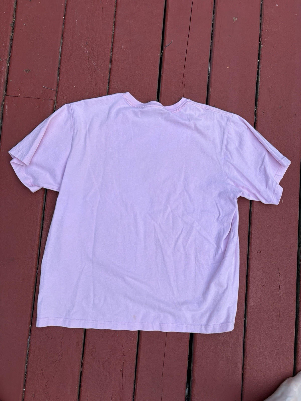 Sz M Teddy Fresh T Shirt Pink EMBROIDERED BEAR Cotton gallery