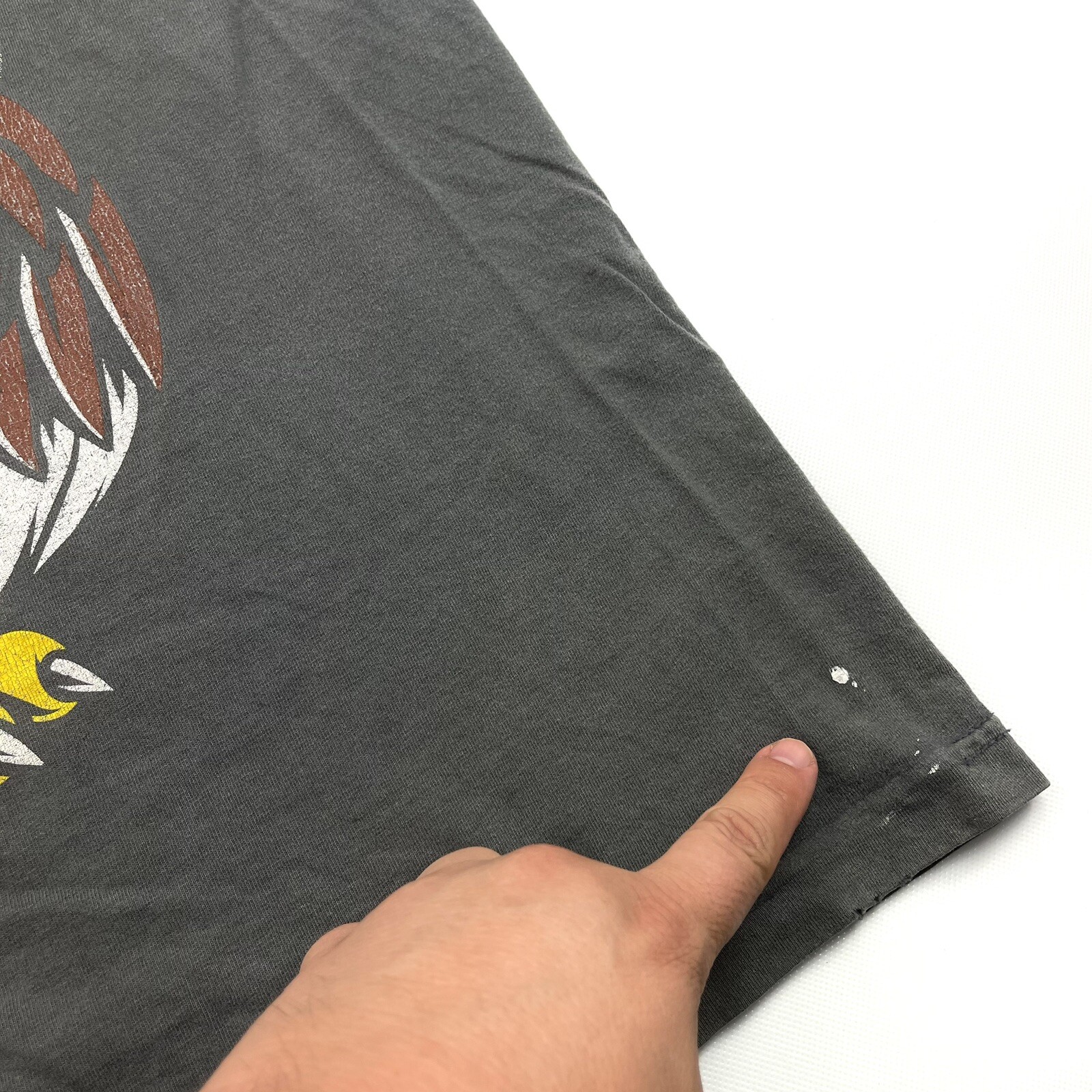 Koala x Core Cool OWL Graphic Vintage Dark Gray Tank T-Shirt Men's Size S Casual gallery