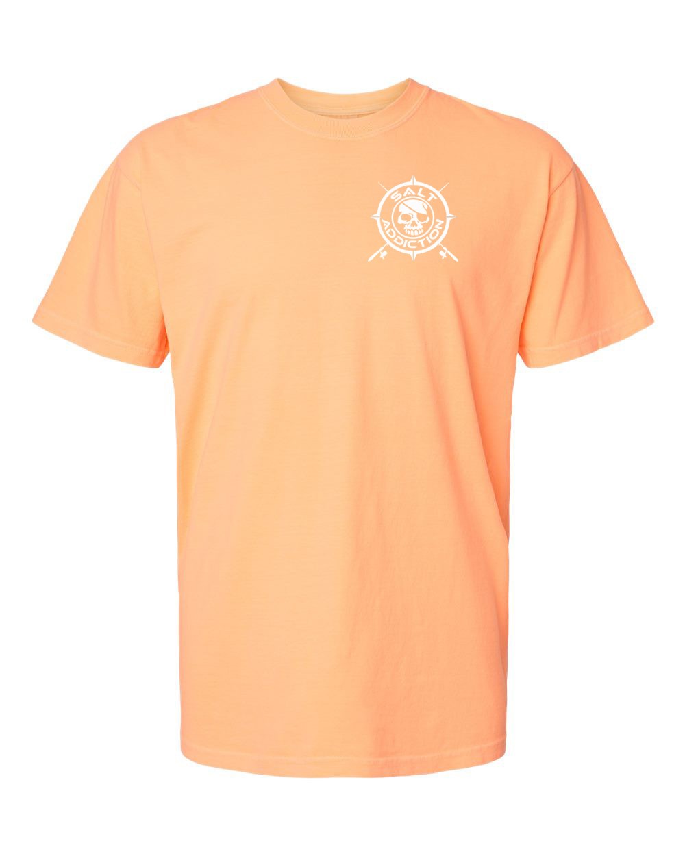 Salt Addiction Nautical compass Logo Fishing Short Sleeve T Shirt Ocean gallery