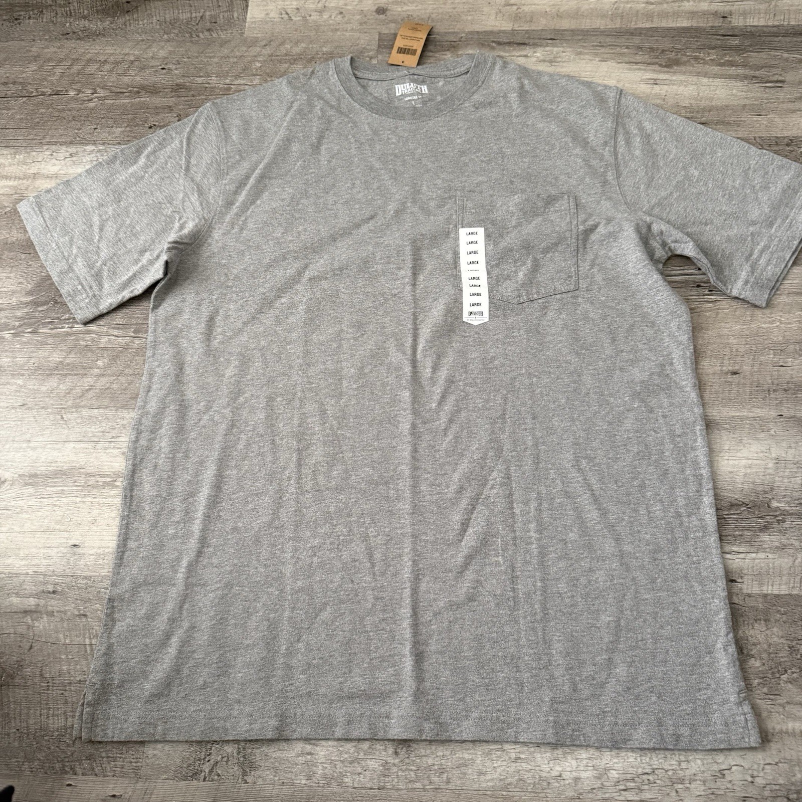 Duluth Trading Longtail Pocket T-Shirt Mens L Standard Fit Short Sleeve Tee NEW gallery