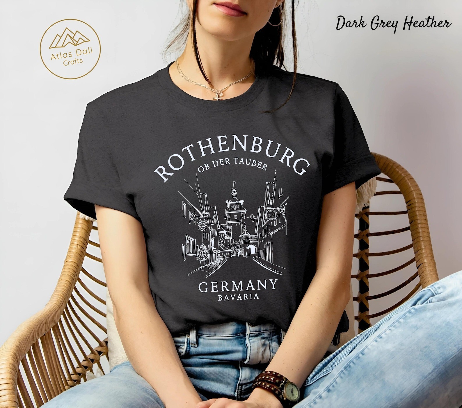 Rothenburg Unisex Shirt Travel Gift Germany Trip Souvenir Tee gallery