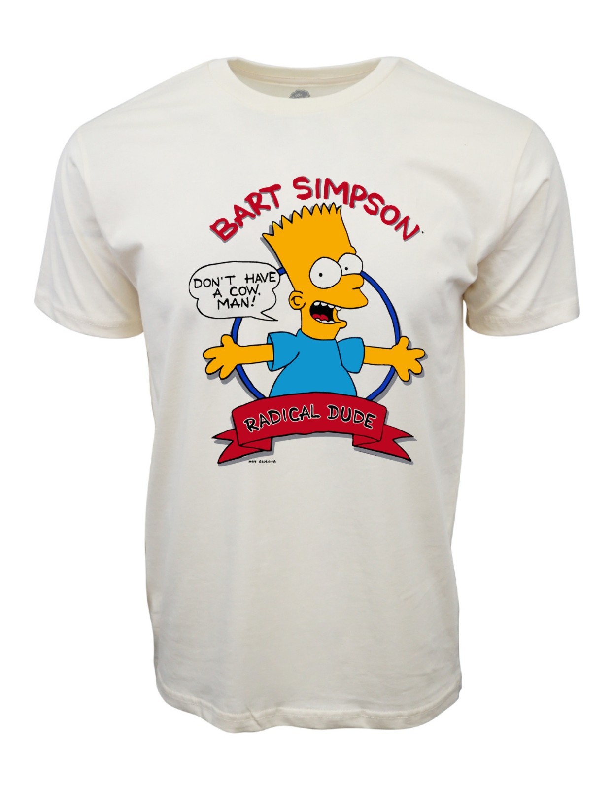 The Simpsons Bart Dont Have A Cow Man Graphic T shirt gallery