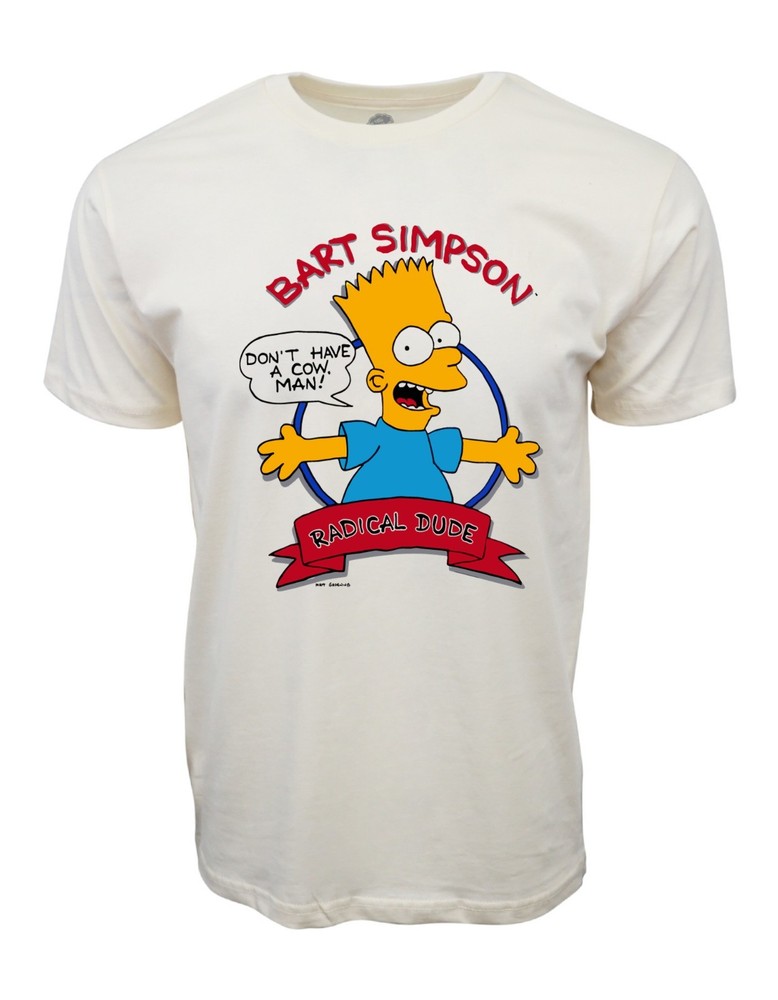 The Simpsons Bart Dont Have A Cow Man Graphic T shirt