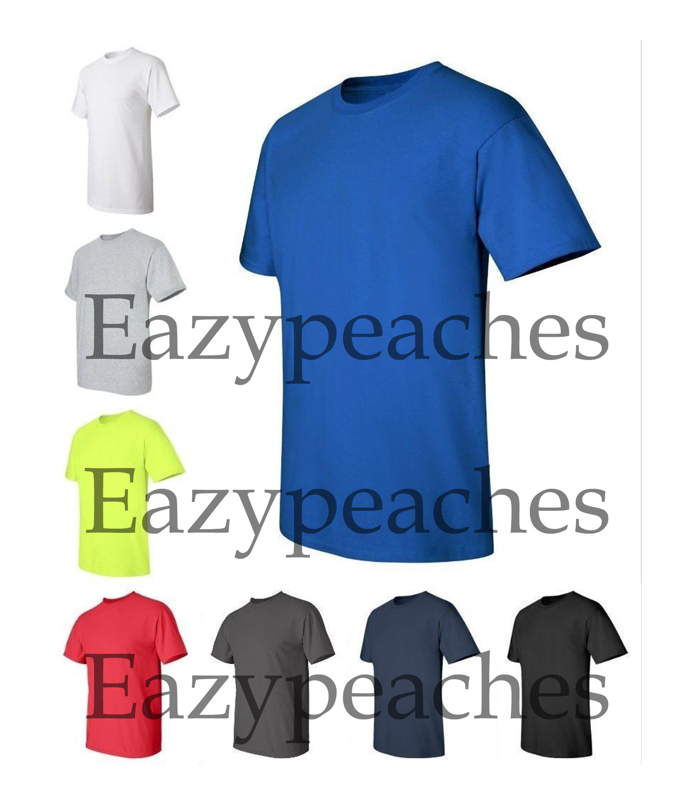 Gildan NEW Mens Tall Size Tees XLT 2XLT 3XLT 100% Ultra Cotton T-Shirt 2000T gallery