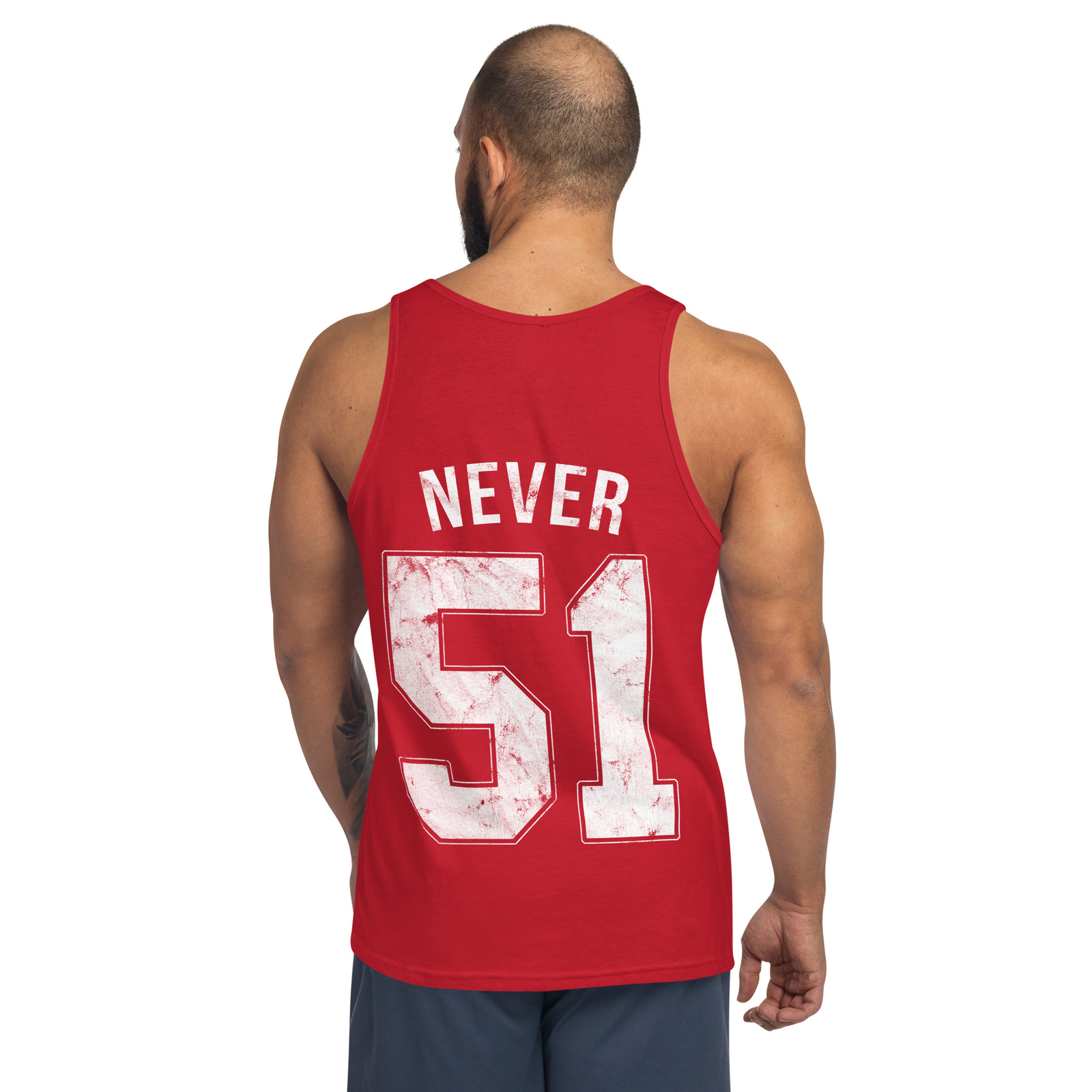 Canada Elbows Up Never 51 Tank Top, Canadian Pride Unisex Bella+Canvas Tank gallery