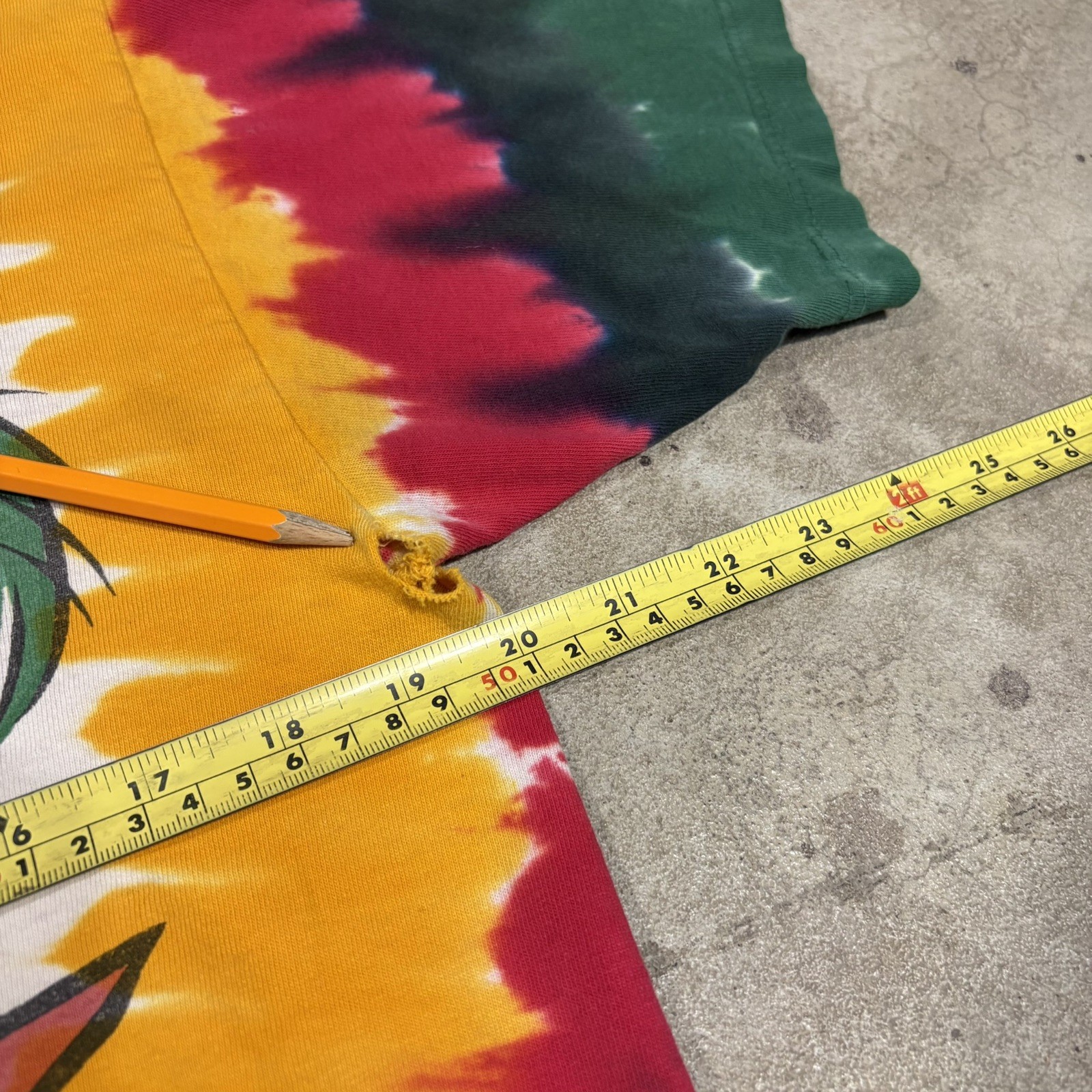 Vintage 1999 Liquid Blue Grateful Dead Rasta Bears Tie Dye Band T-Shirt Medium gallery