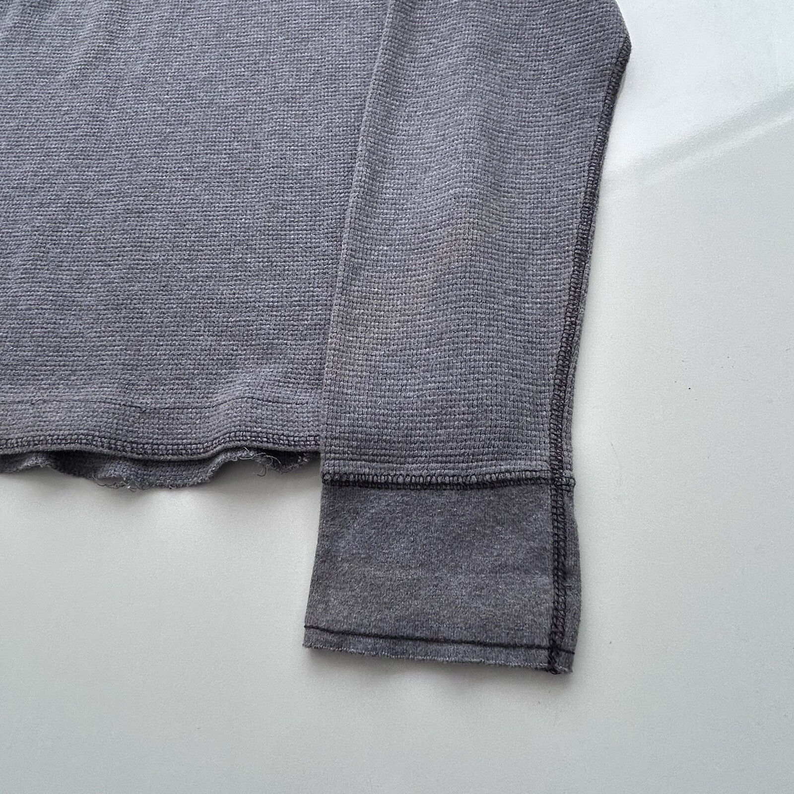Vintage Y2K Aeropostale Thermal Waffle Knit Embroidered Logo Size Men’s Large gallery