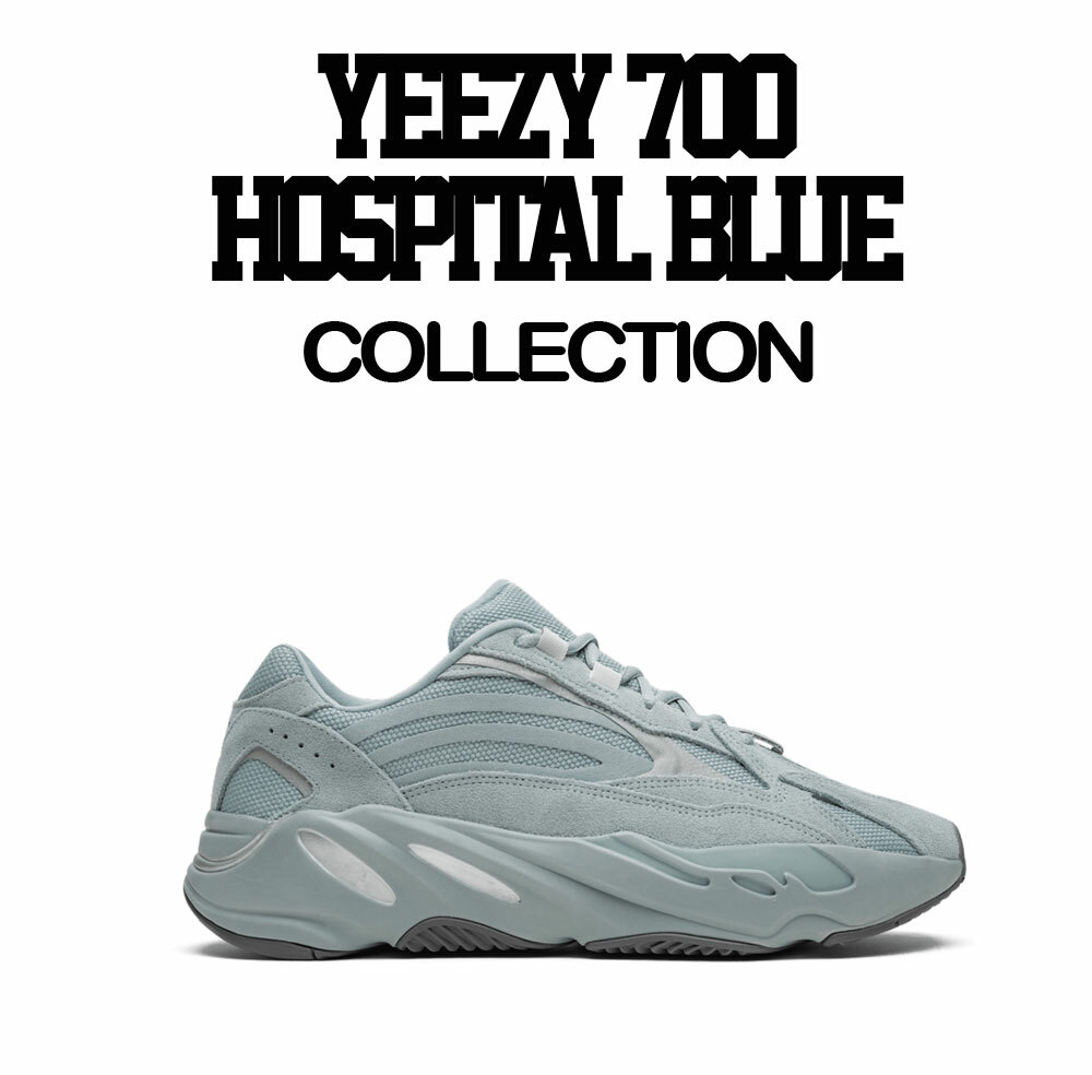Shirt Match Yeezy 700 Hospital Blue - Daily Routine Tee gallery