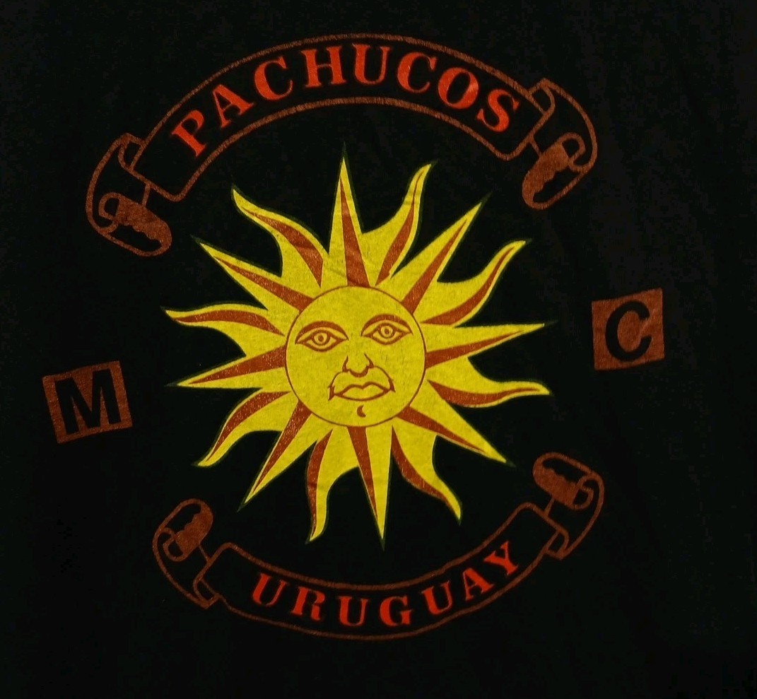 Vertigo Teledoce Records Black T Size XL Shirt Pachucos Uruguay Sun gallery