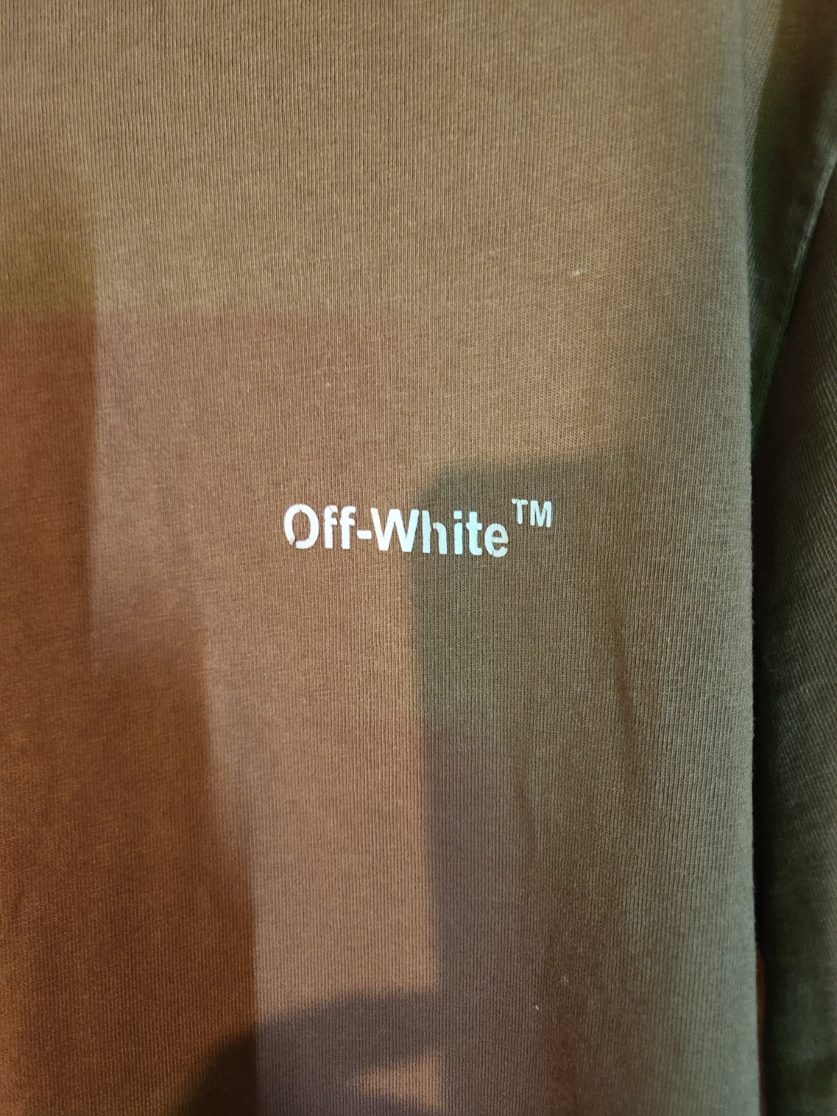 Men's Size Large OFF-WHITE Fall Winter 22/23 Tshirt Short Sleeve ITALY PreOwn gallery