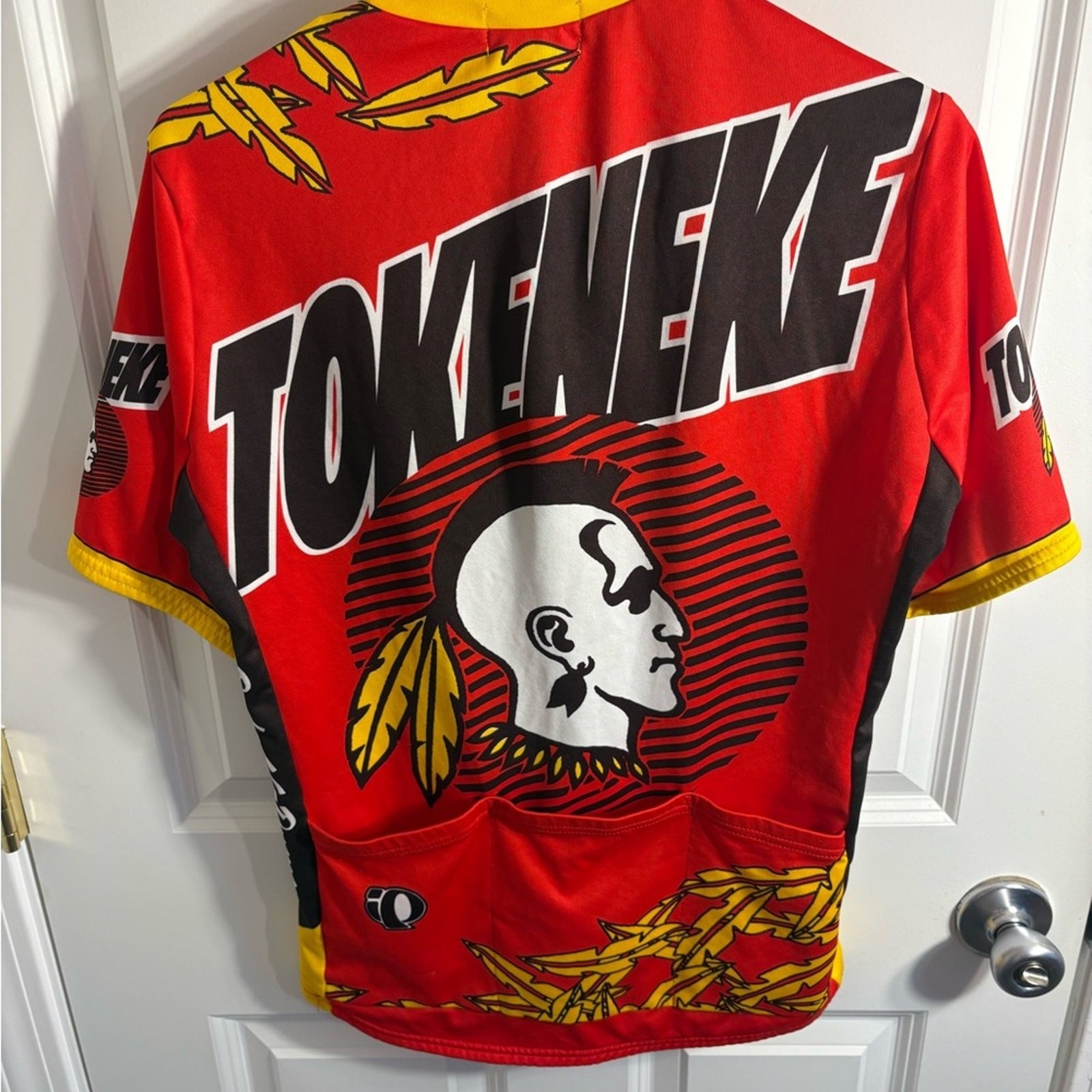 Vintage Pearl Izumi Cycling Jersey Tokeneke Road Race Men's Medium Made In USA gallery
