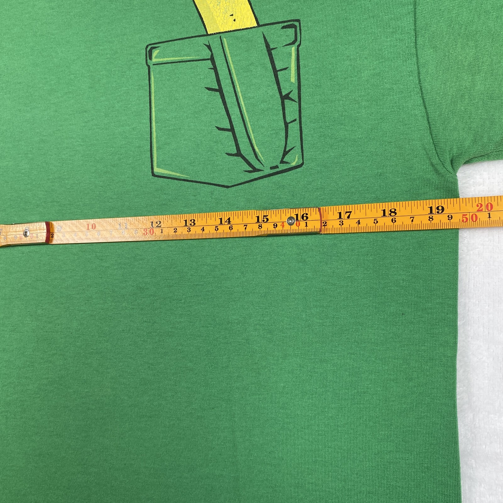 Generic Men's Graphic Tee Shirt Green Banana Pocket Funny Casual Comfort gallery