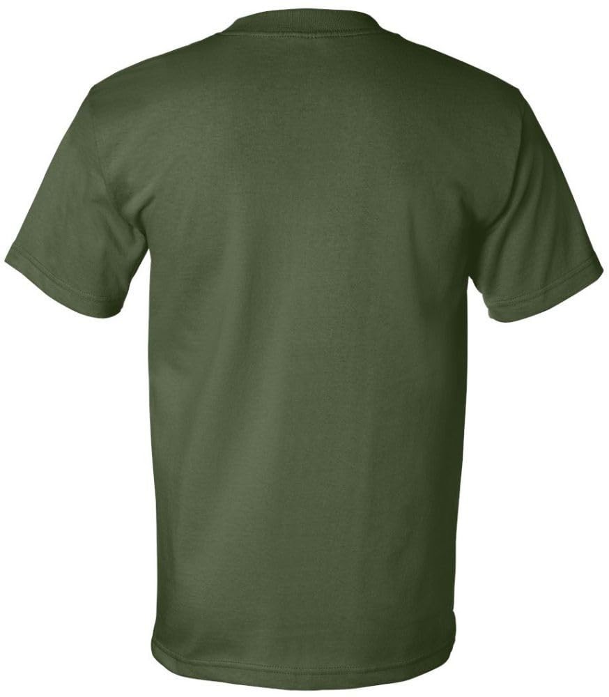 US Army Solid Color T-Shirts Made in USA 100% Cotton Heavyweight Shirts 3 Pack gallery