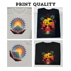 Customized text design, printed on personalized T-shirts.Design and print by you
