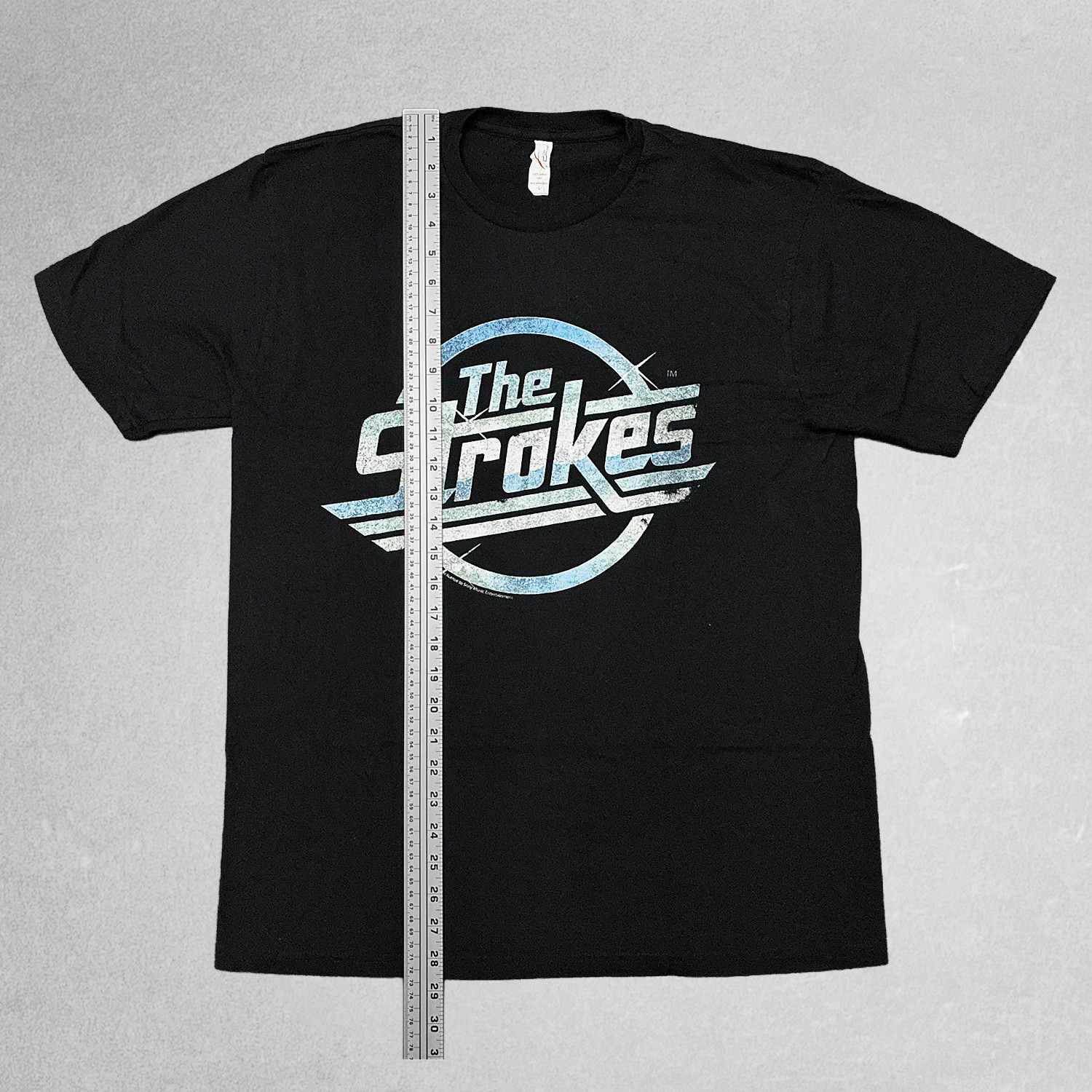 THE STROKES Logo BLACK T-Shirt - Size LARGE - New Without Tags gallery