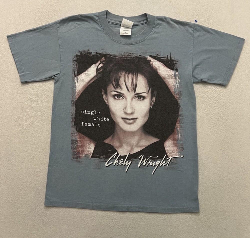 Chely Wright “SWF” Vintage Shirt Y2K Size Medium