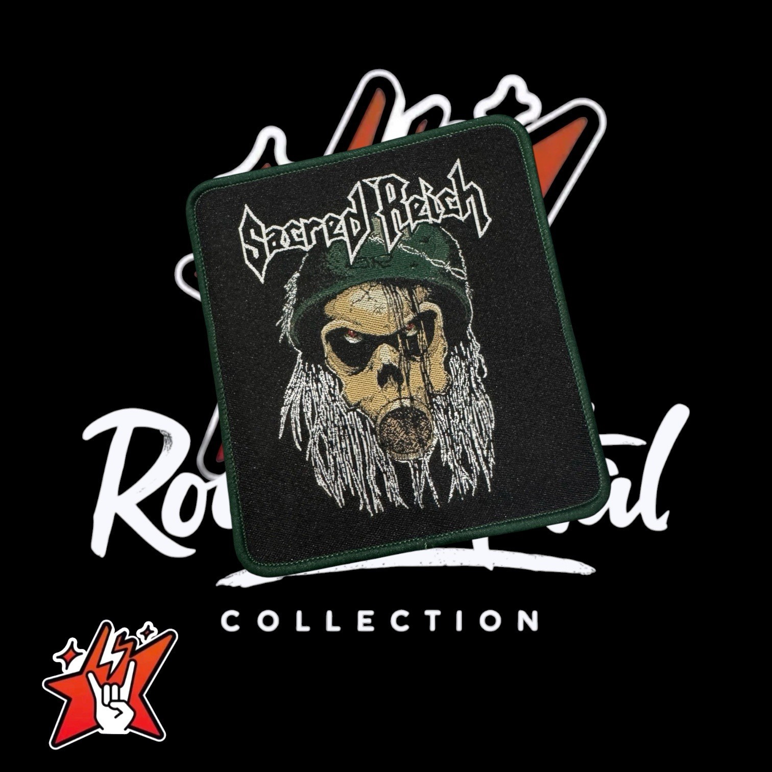 Sacred Reich Official Exclusiv Woven Patches Black Sabbath Judas Priest Slayer gallery