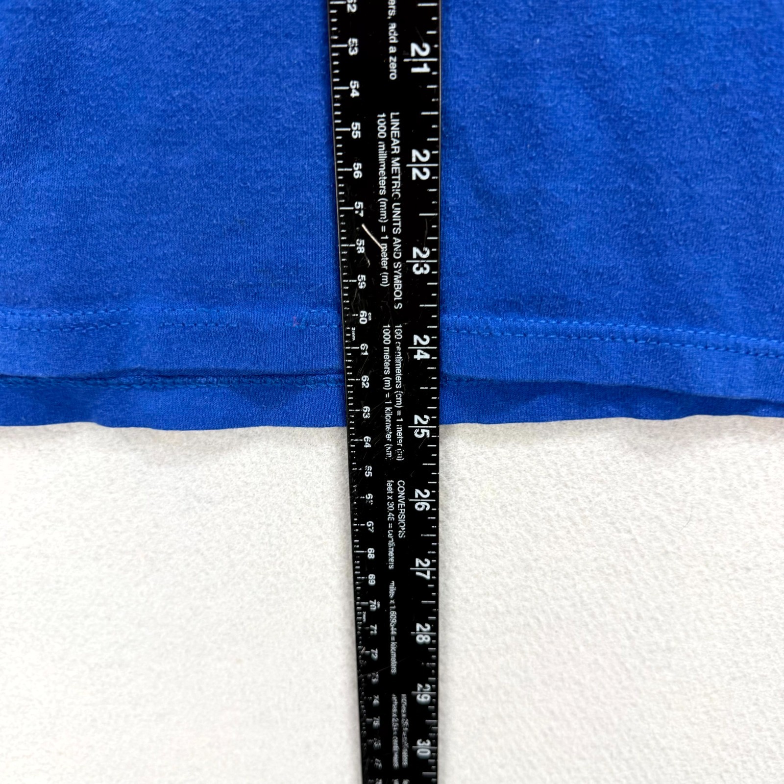 VTG Russell Athletic Spring Fling T-Shirt Mens Medium Blue Linden Avenue 80s USA gallery
