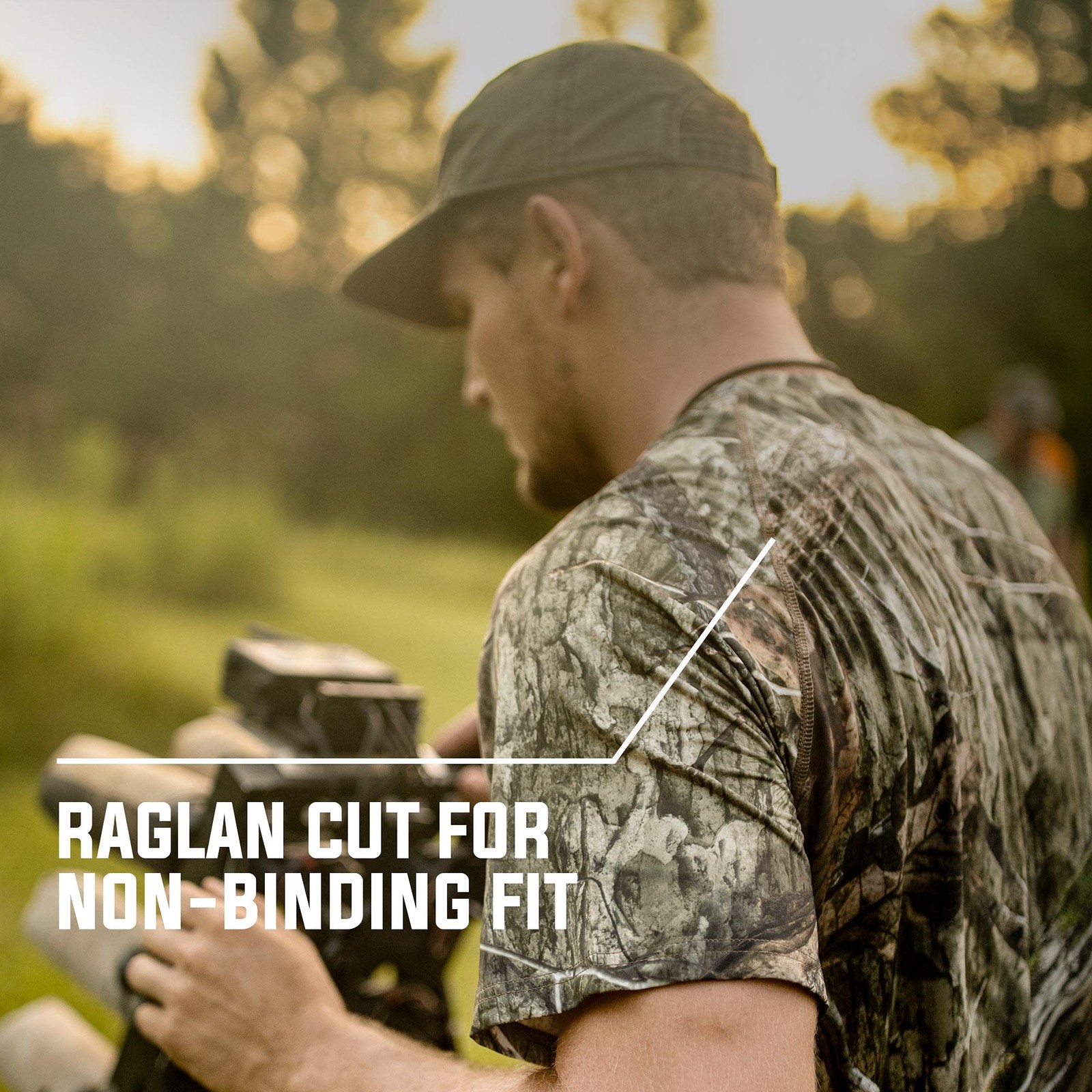 Camo Hunting Short Sleeve Shirt for Men - Lightweight Performance Stretchable... gallery