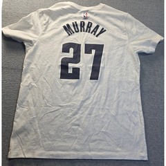 Denver Nuggets Jamal Murray 27 Nike 5280 City Edition Shirt Mens Large White NBA