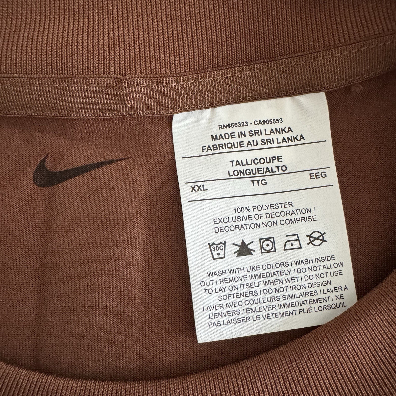 Nike San Antonio Spurs City Edition Brown Short Sleeve Shooting Shirt Size 2XL-T gallery