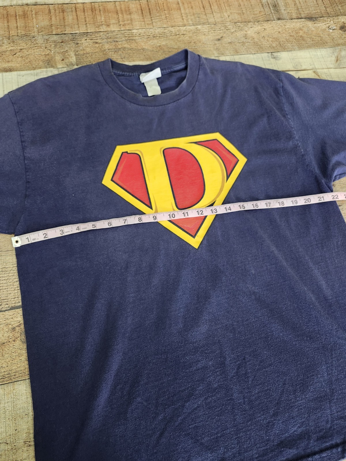 Vtg Discovery Channel Store Super Dad T Shirt Sz XL Navy Blue Good Shape gallery