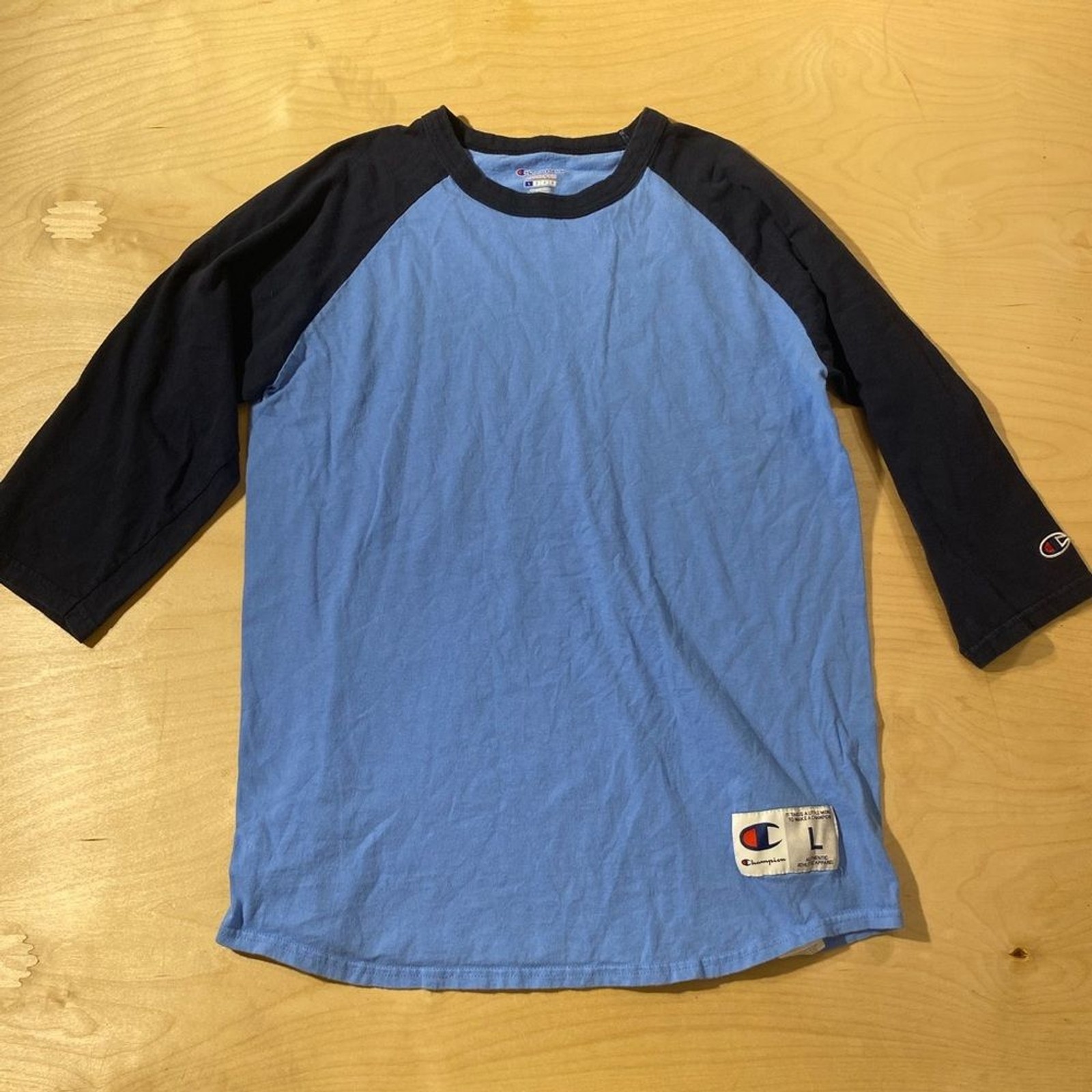 Champion Two-Tone Blue and Black Shirt Large (DI) gallery
