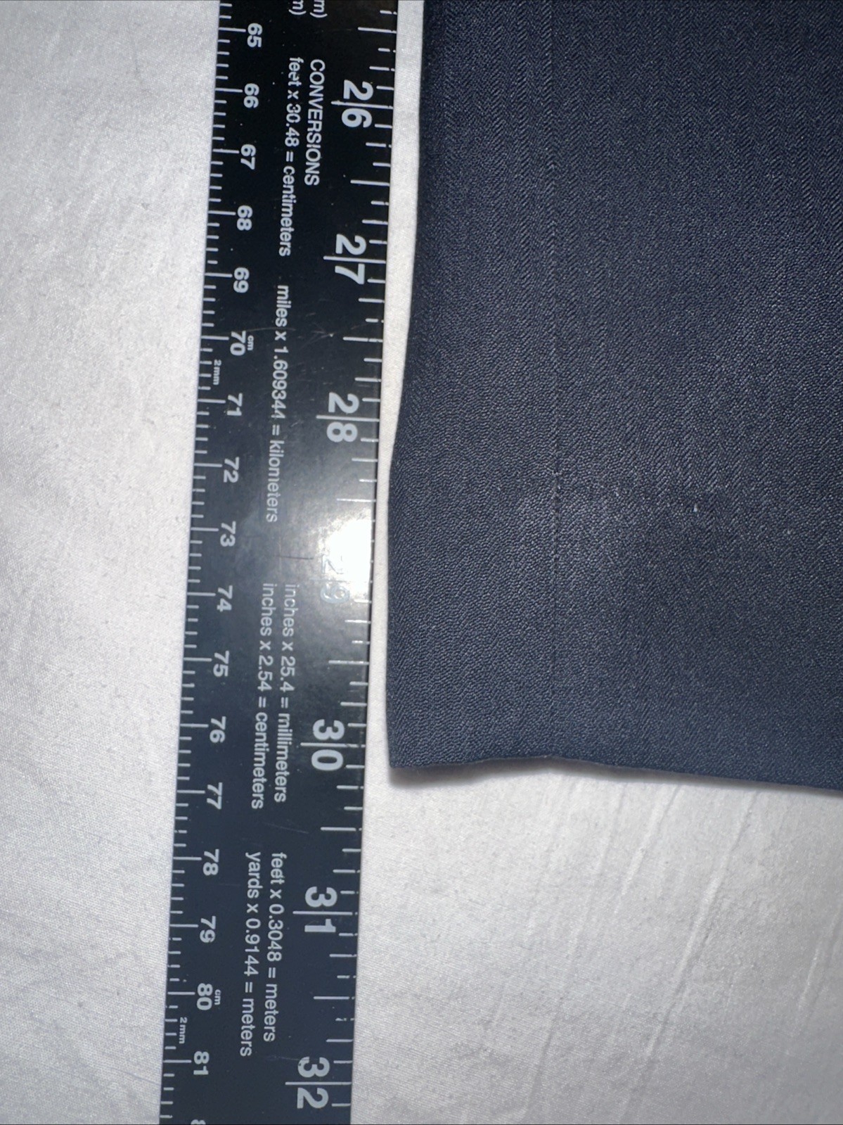 NWT Stafford Men’s 42 x 30 Classic Fit Flat Front Year Round Trouser Pants $70 gallery