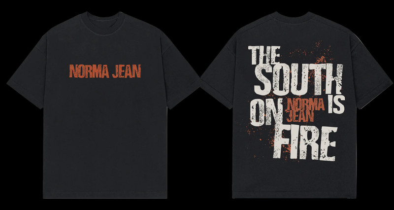 Norma Jean South Black Unisex T-Shirt Music Fan Size S-4XL BO2825