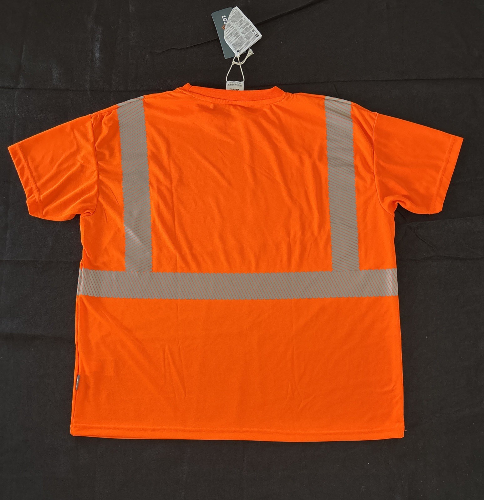 PORTWEST SEGMENTED TAPE SHORT SLEEVE T SHIRT S194 ORANGE Size 3XL - NEW gallery